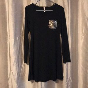 Target brand black dress